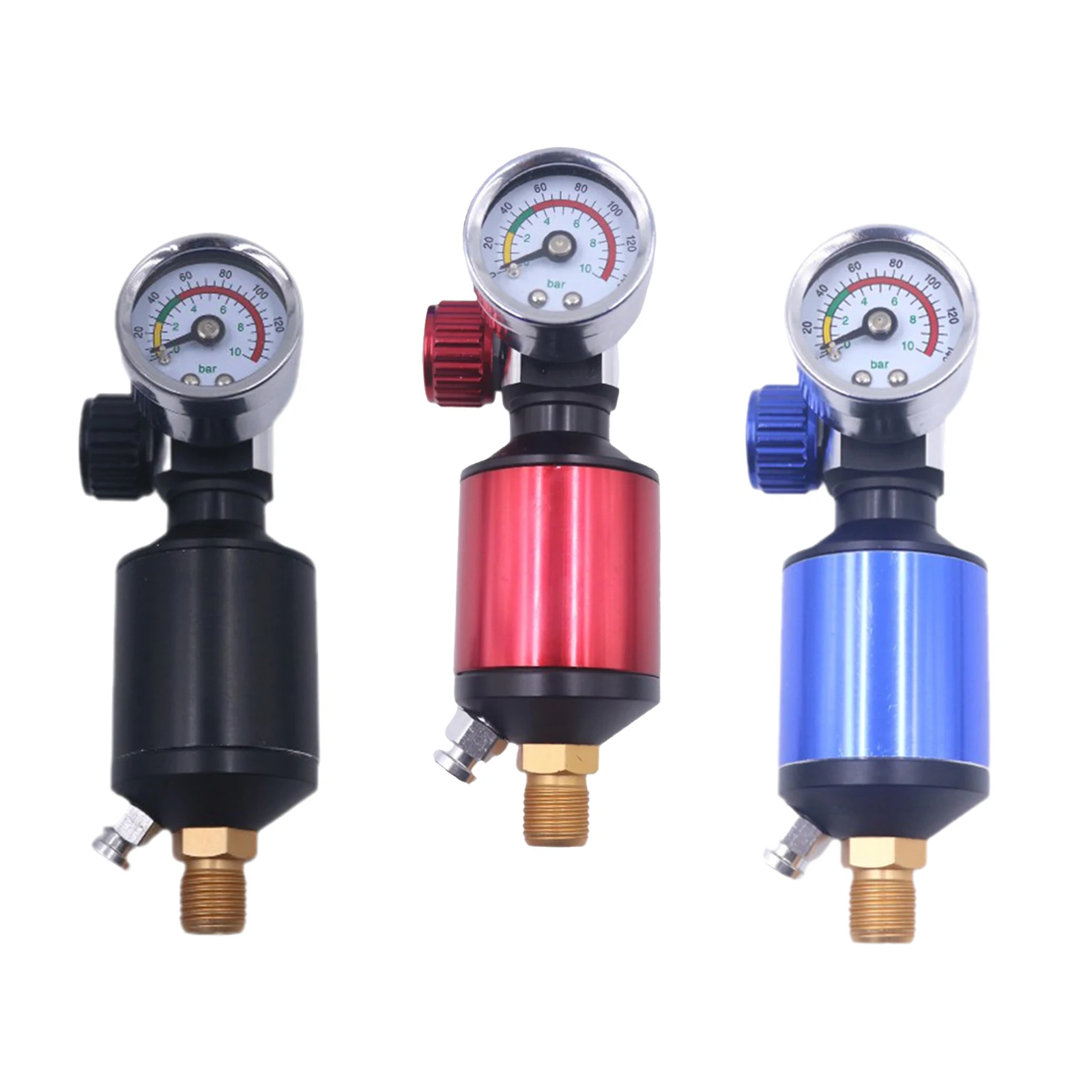 

1/4 Inch Air Regulator Compressor Moisture Water Oil Separator with Pressure