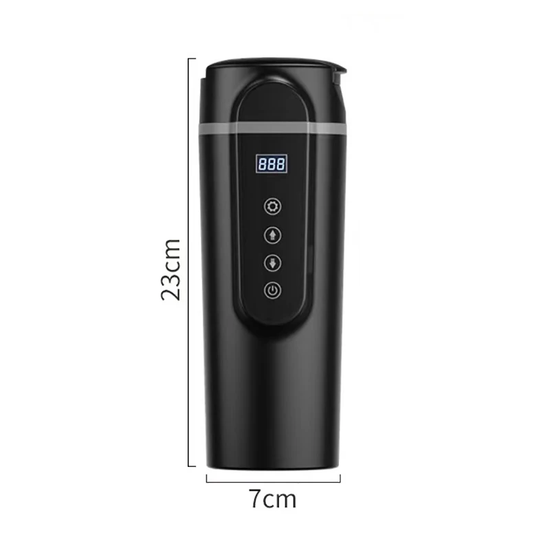 

Smart Touch For Car Thermos Bottle Digital Display Insulated Cup Universal Traveling Heating Cup Water Bottle Hot Sale