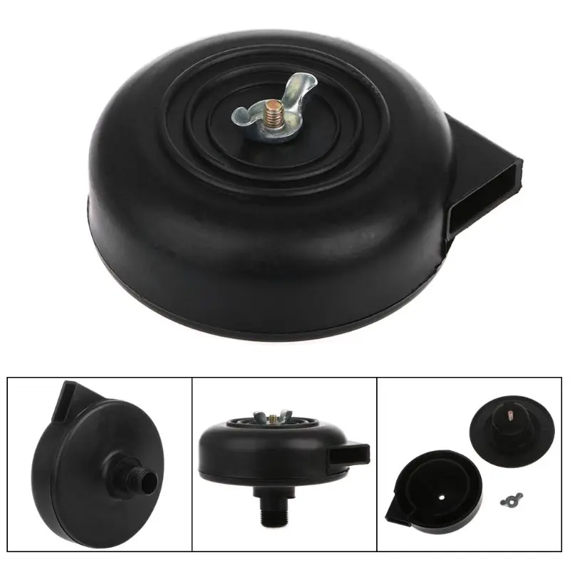 

16/20mm Black Plastic Male Threaded Exhaust Noise Muffler Air Filter Silencer Compressor