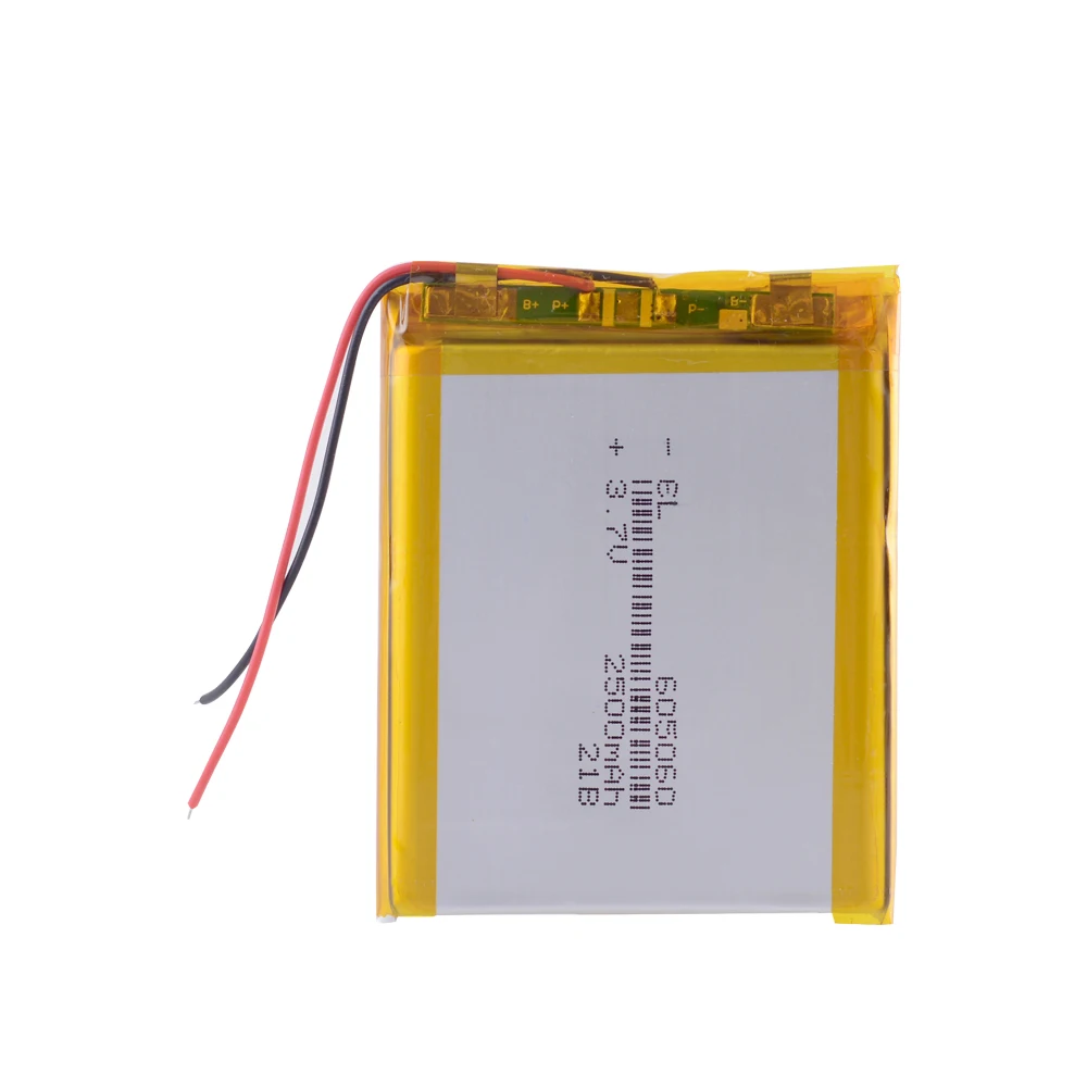 605060 3 7 V 2500mAh литий-полимерный литий-ионный аккумулятор для DVD PDA speakerMP5 GPS Tablet PC