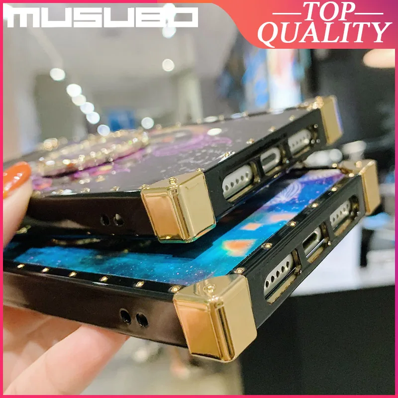 musubo 3d case for samsung galaxy note 20 ultra s21 s10 plus a71 a51 a72 a52 5g square phone case soft silicone coque cover s22 free global shipping