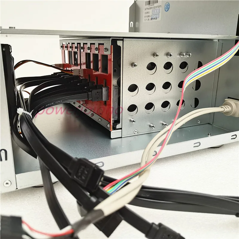 Новый серверный шасси для офиса и дома поддержка горячей замены IPFS 8HDD bay NAS чехол 6