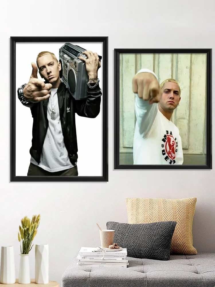 

Эминем певец хип-хоп рэпер рэп музыка произведение искусства плакат Декор Искусство шелк домашний принт подарок комната настенная наклейк...