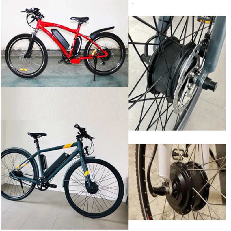 

JS Electric Bike Bicycle KettleConversion Kit for 36V 500W Brushless Hub Motor Front or Rear Wheel Kit Motor Electrico bicicleta