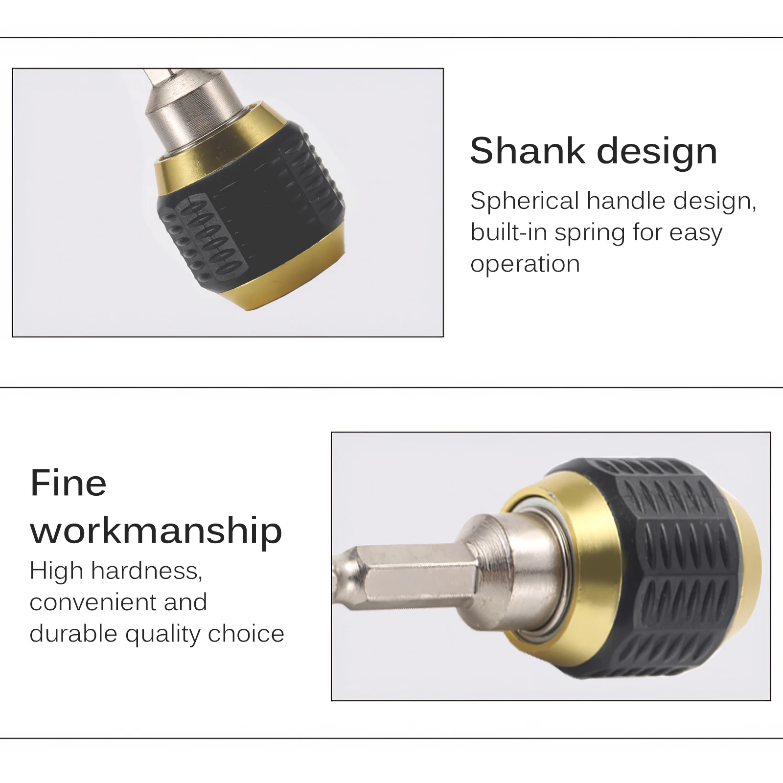 Мини-патрон 1/4 &quotс шестигранным хвостовиком адаптер быстрой смены конвертер