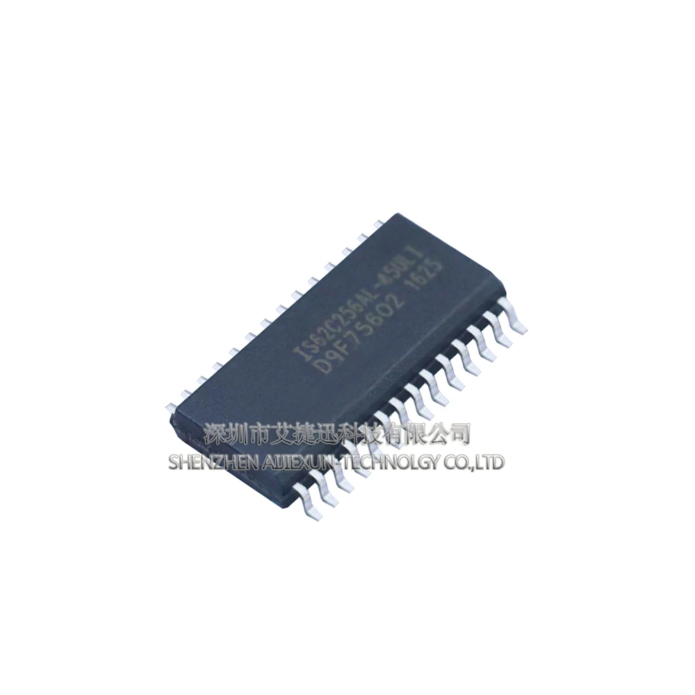 

10 pcs IS62C256AL-45ULI SOP-28 New and origianl parts IC chips