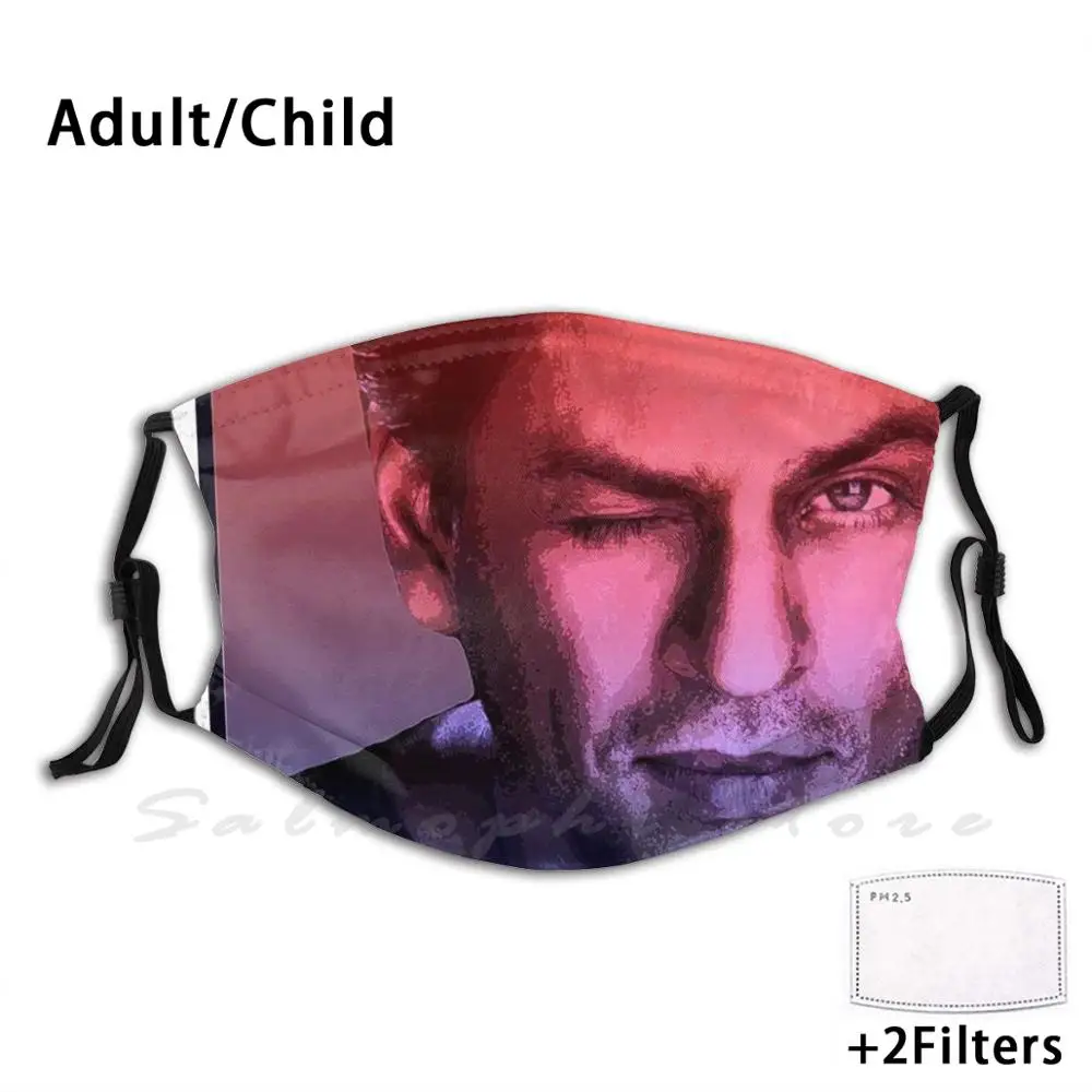 Маска для защиты от пыли Shah Rukh Khan Wink взрослых и детей Diy маска Srk Bollywood индийский