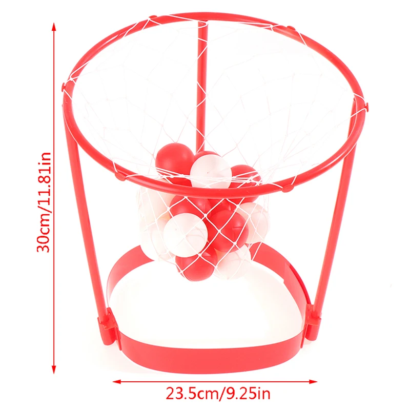 

Kids Fun Throw and Catch Ball Toss Basketball Toy Playset For Family Fun