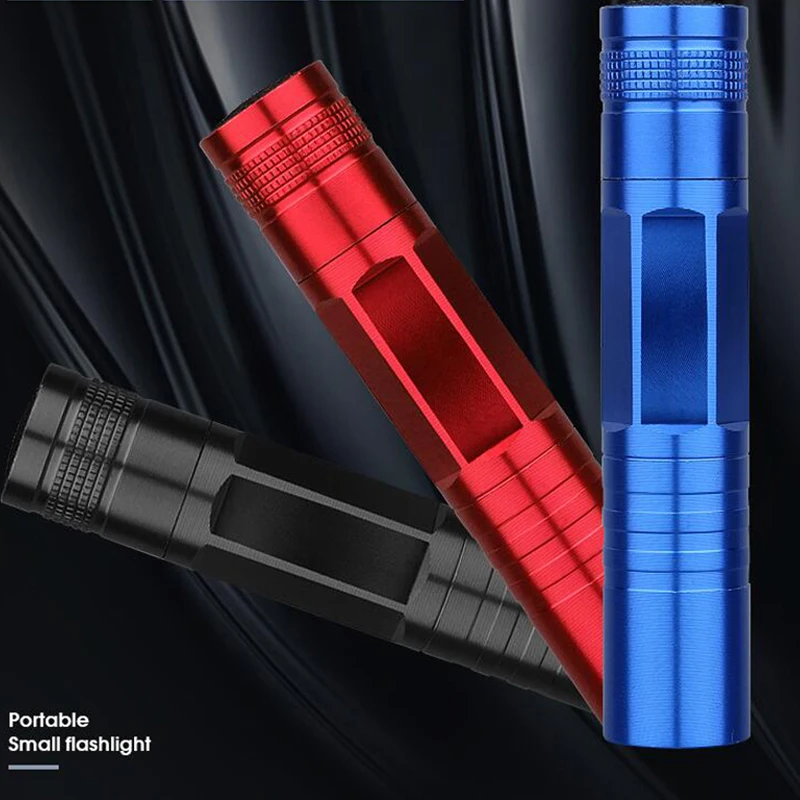 

Outdoor Mini Powerful LED Flashlight Portable Camping Lamp Torch Self Defense Outdoor Lighting High Power Led Bicycle Lighting