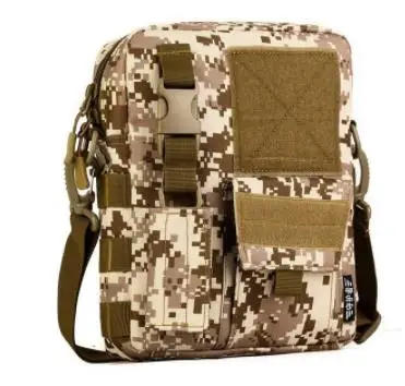 Мужская спортивная камуфляжная сумка-мессенджер армейские фанаты тактическая
