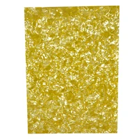 210mm x 297mm a4 size yellow pearl celluloid sheet 0 46mm diy guitar pickguards piano key covers inlays deco