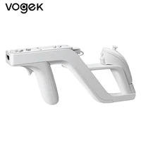 vogek controller attachment for nintendo wii gun shooting light zapper gun wireless remote nunchuck controller game gun for wii