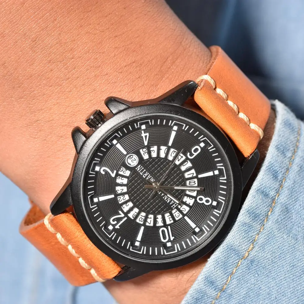 BEAFIRY Quick Release Vegetable Tanned Leather Watch Band 24mm 22mm 20mm Single Layer Leather Brown Straps Handmade Watchbands