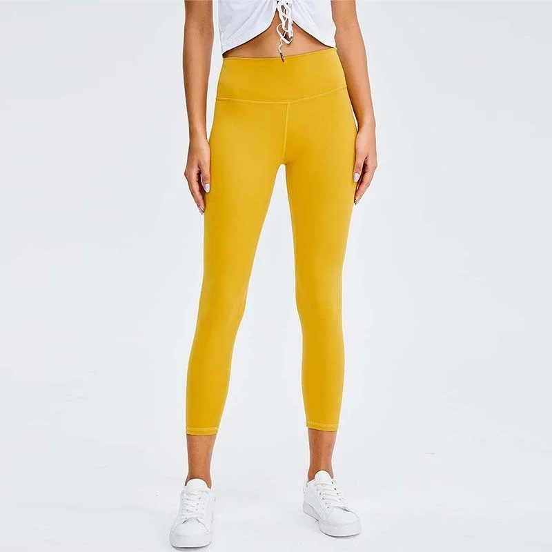 Lulu сексуальные штаны для йоги укороченные женские разноцветные тонкие фитнесы