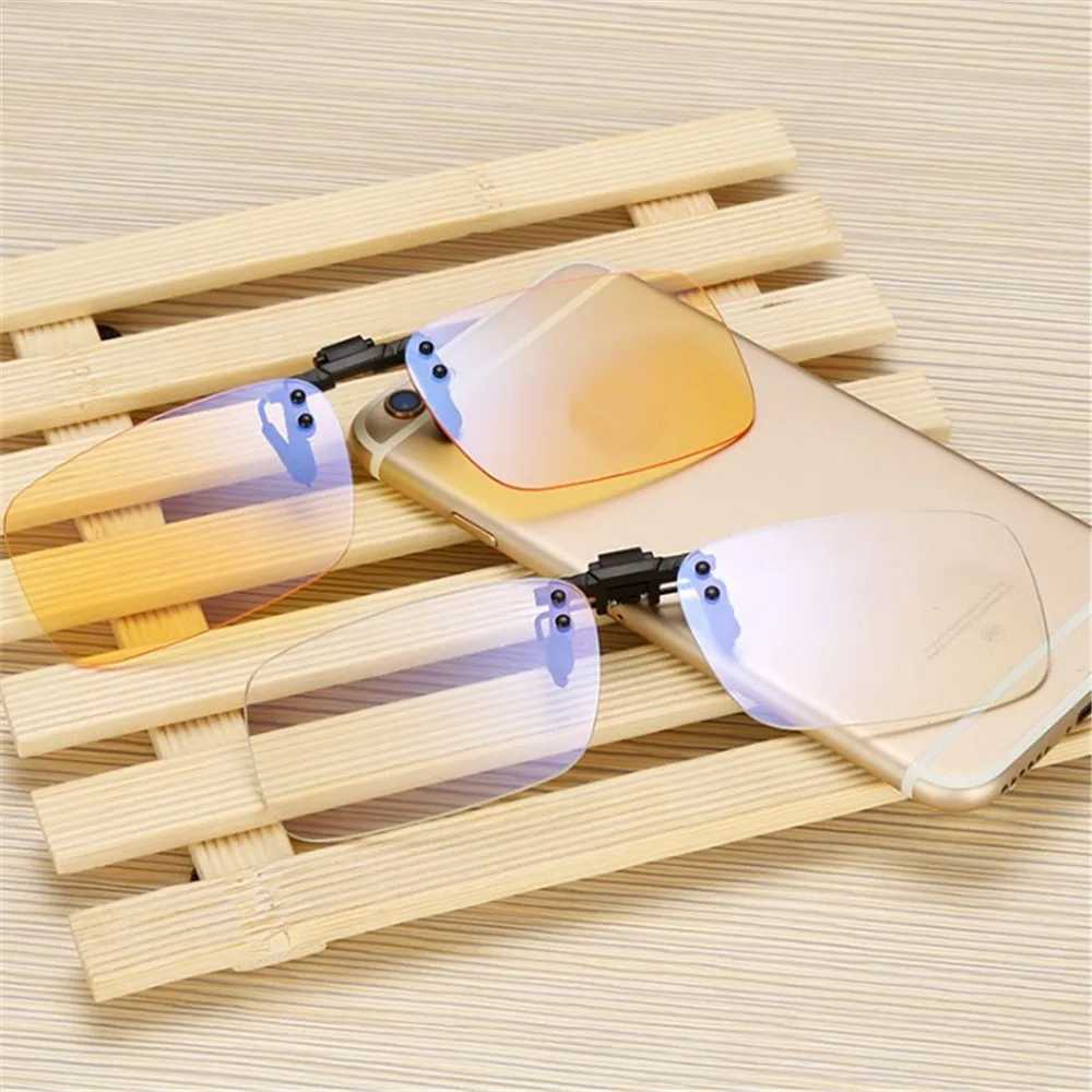 Зажим для фильтра светильник блокирующие Синие лучи защита от усталости очков