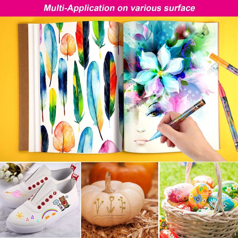 

18 Colors 0.7 mm Marker Pen Color Candy Color Highligt Marker Pen Special Pen For Memorial Book Poster Postcard Art Makers