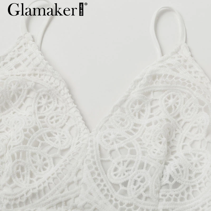 Glamaker винтажный сарафан белое кружевное сексуальное платье осень зима облегающее вечерние Клубное Длинное Платье Vestidos de fiesta Макси платье