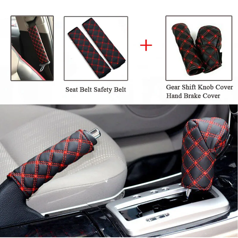 2 шт./компл. универсальная задняя крышка для стояночного ручного тормоза рычаг