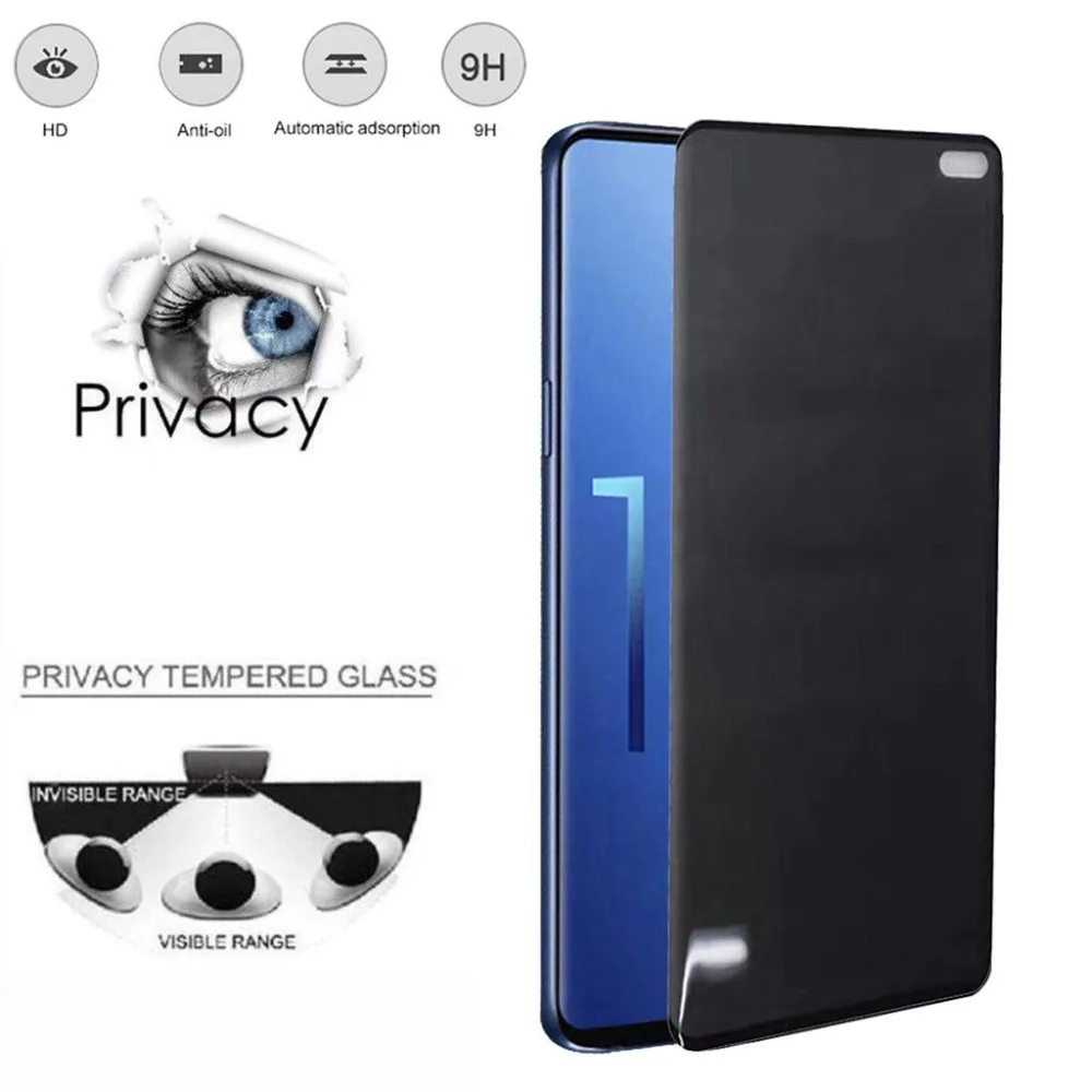 Для samsung Galaxy S10 S9 S8 Plus S10e защита экрана из закаленного стекла для samsung Galaxy Note 10 9 8