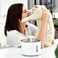auto cat water fountain electric dispenser bowls cats drinker dog drink bowl active carbon filter auto pet drinking usb powered