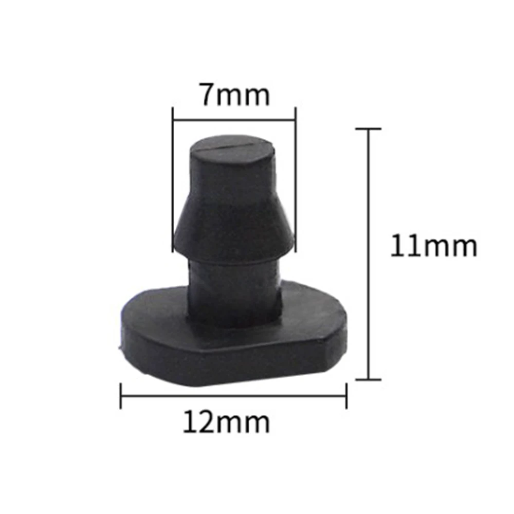 

100PCS 1/4" Garden Hose Plug End Water Seal 4/7 Hose End Connectors Irrigation Plug