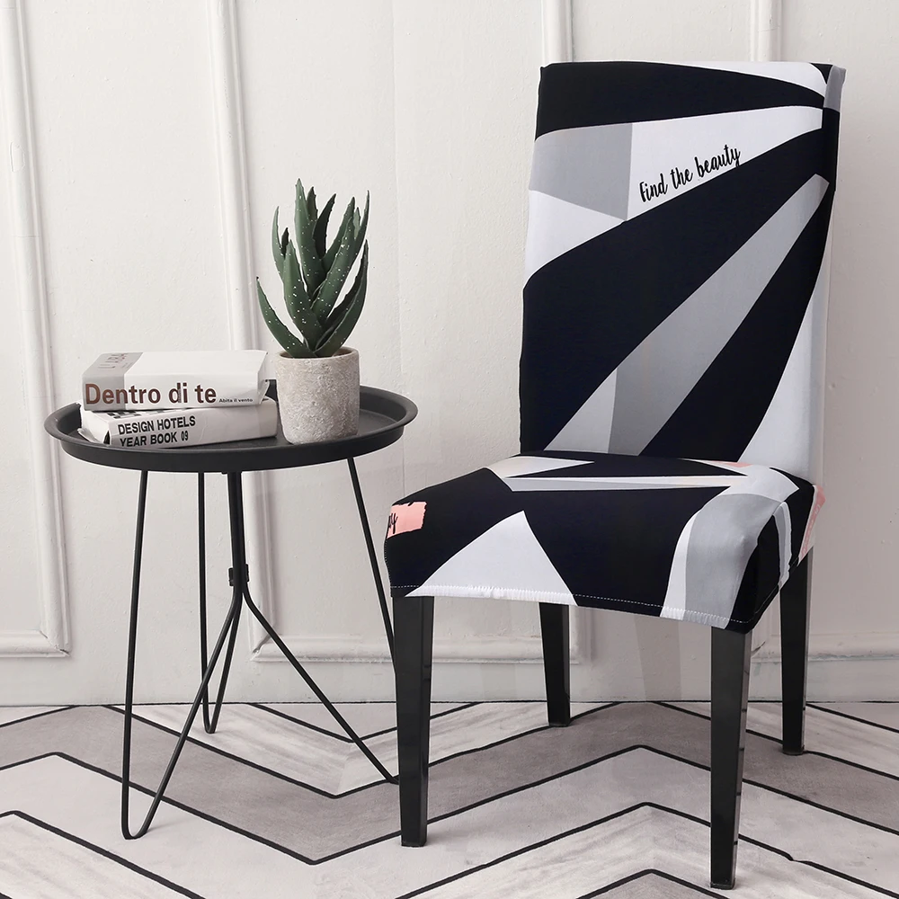 SearchI чехлы на кресла стрейч геометрический время четыре сезона универсальный