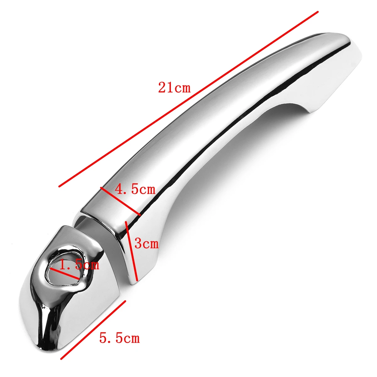 

8pcs Set ABS Chrome 4 Door Handle Covers For Hyundai Elantra Sedan 2017 2018 Handle Covers Trim Sticker