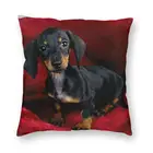 Милый чехол для подушки с таксой 3D печать колбасы Винер Барсук собака пол подушка чехол для автомобиля изготовленный на заказ Наволочка украшения для дома чехол украшение дома