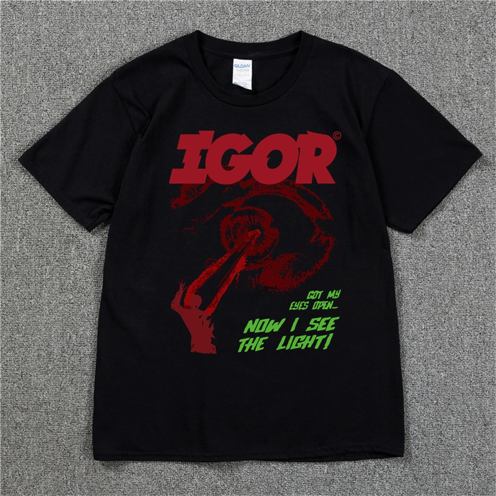 Golf Wang igor Tyler The Creator Rapper Hip Hop Music Black T-shirt Cotton Men t shirt New Casual tee Unisex Swag Tshirt