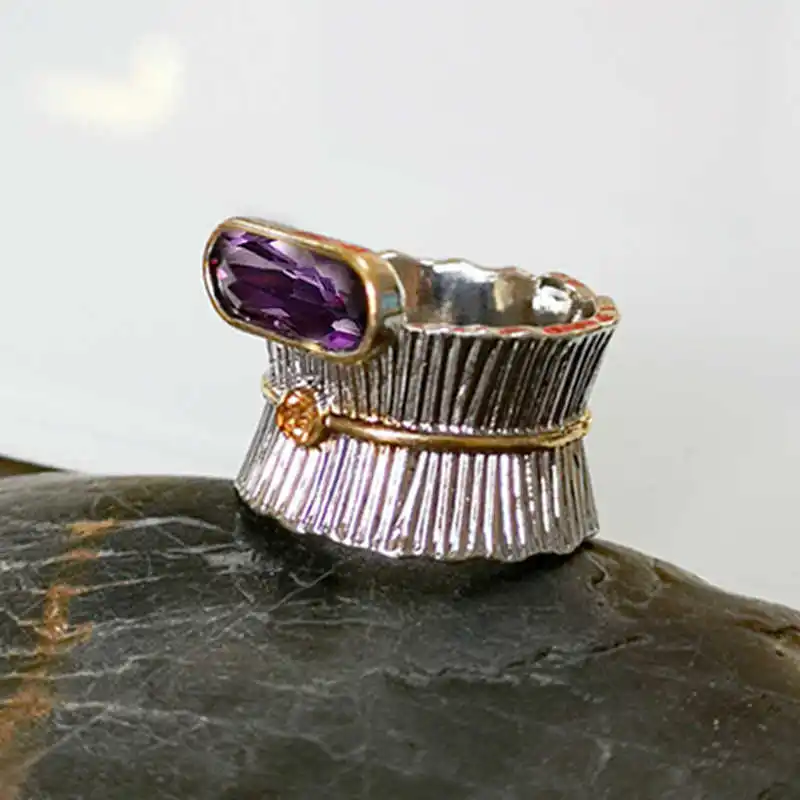 

Women Band Ring Handmade Silver Plated Jewelry Sz6-10 Turkish Wedding Ring