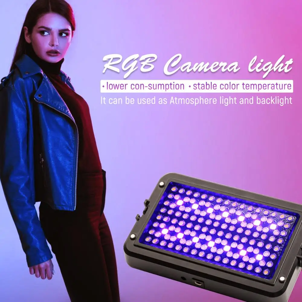 Светодиодный светильник Viltrox RB10 для видеокамеры RGB с регулируемой яркостью всех