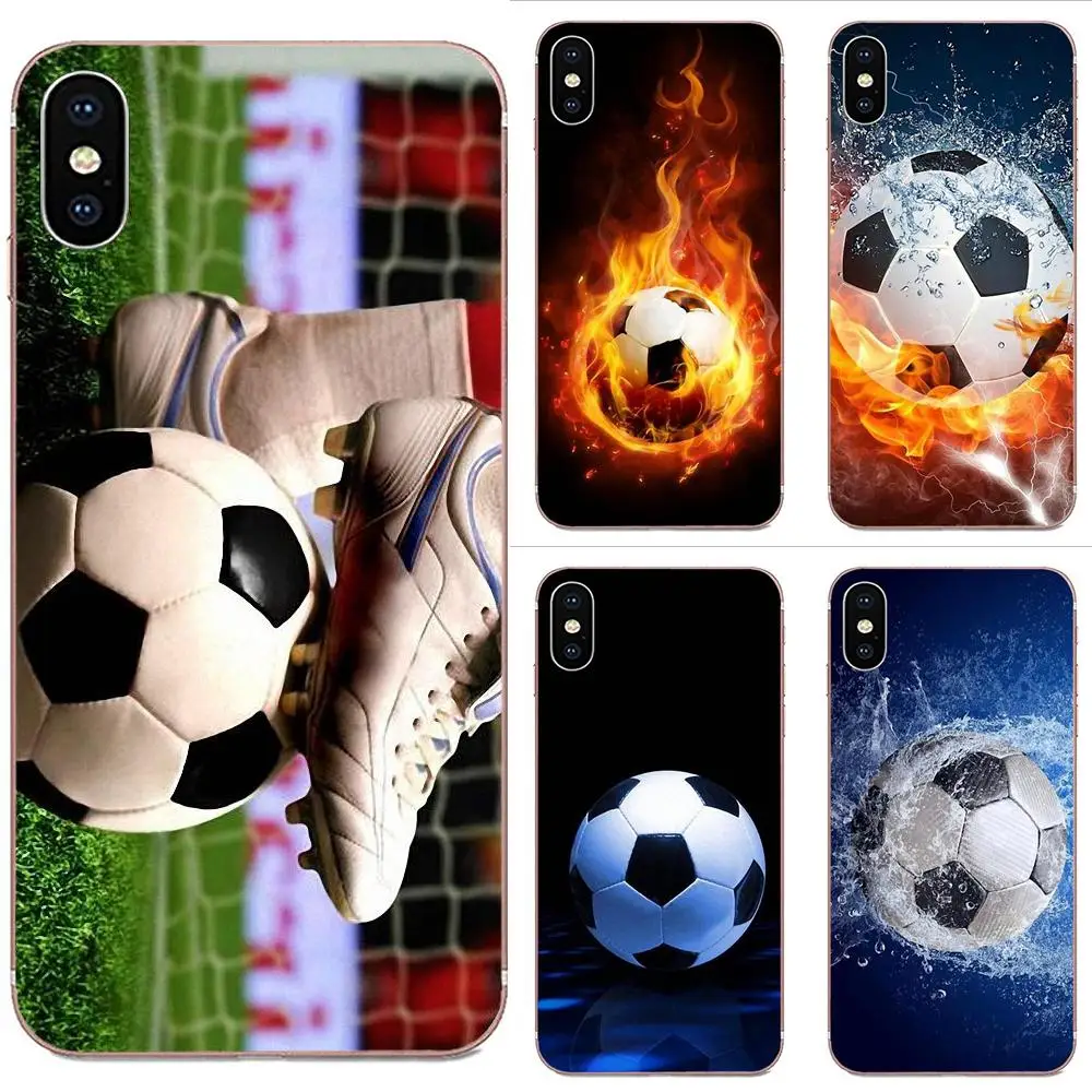 Спорт хобби огненный Футбол футбольный мяч для Galaxy Grand A3 A5 A7 A8 A9 A9S On5 On7 Plus Pro Star 2015