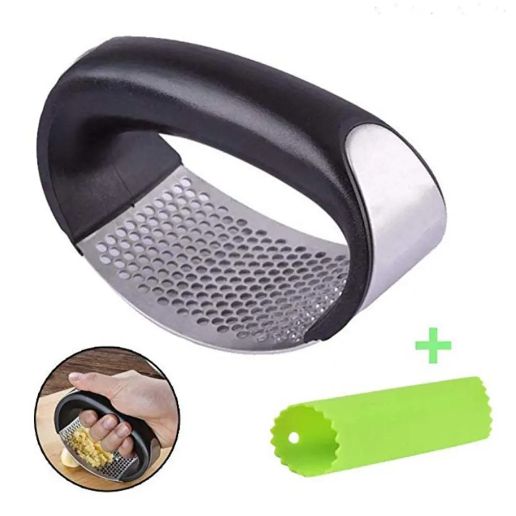

Stainless Steel Garlic Press Home Manual Garlic Masher Kitchen Ginger Garlic Masher Ring Garlic Masher