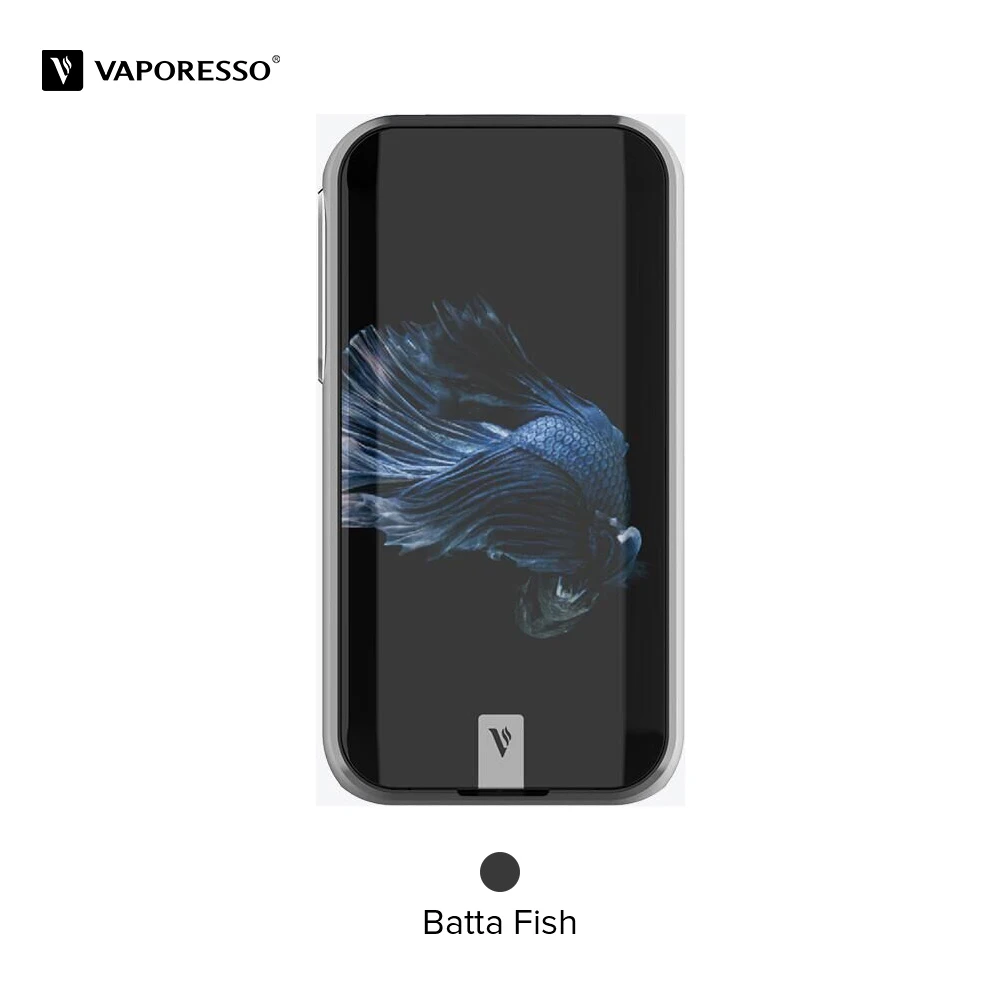 Batta Fish 220 Вт Vaporesso люкс мод Vape коробка мод мощность от двух 18650 батарея совместима с 510 Pin Atomzier электронная сигарета - Цвет: Batta Fish