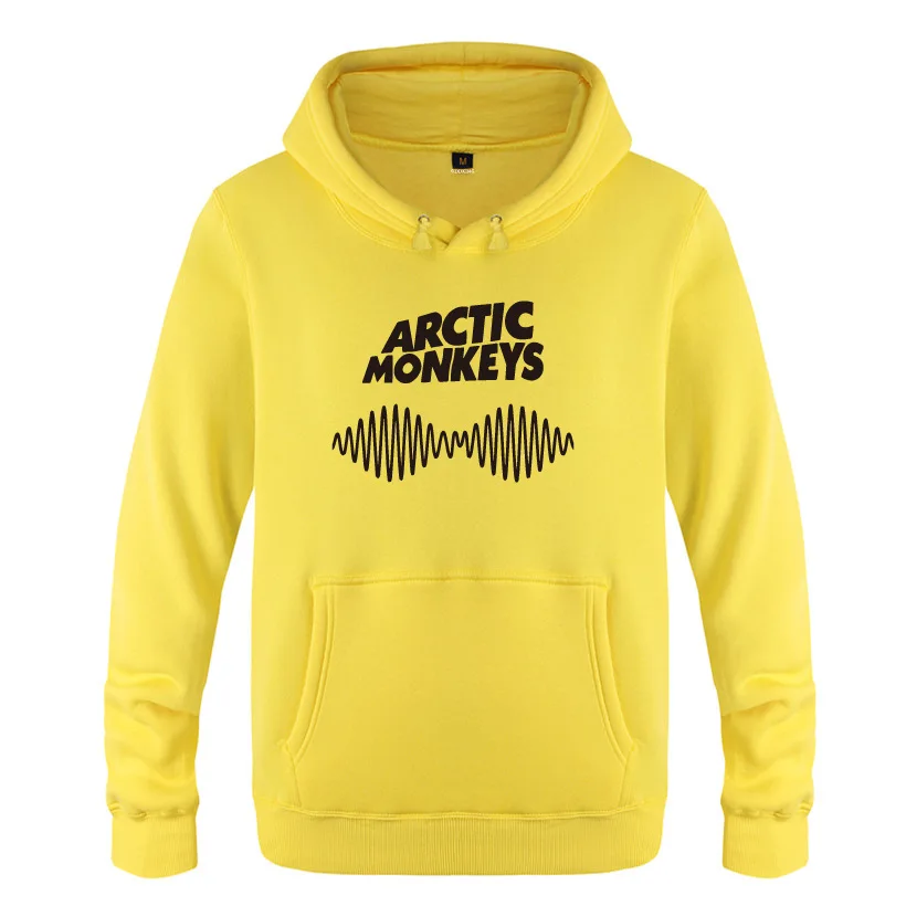 

Arctic Monkeys Rock Hoodies Men Fleece Long Sleeve Hooded Sweatshirt Winter Hip Hop Fitness Pullover Overcoat Moleton Masculino
