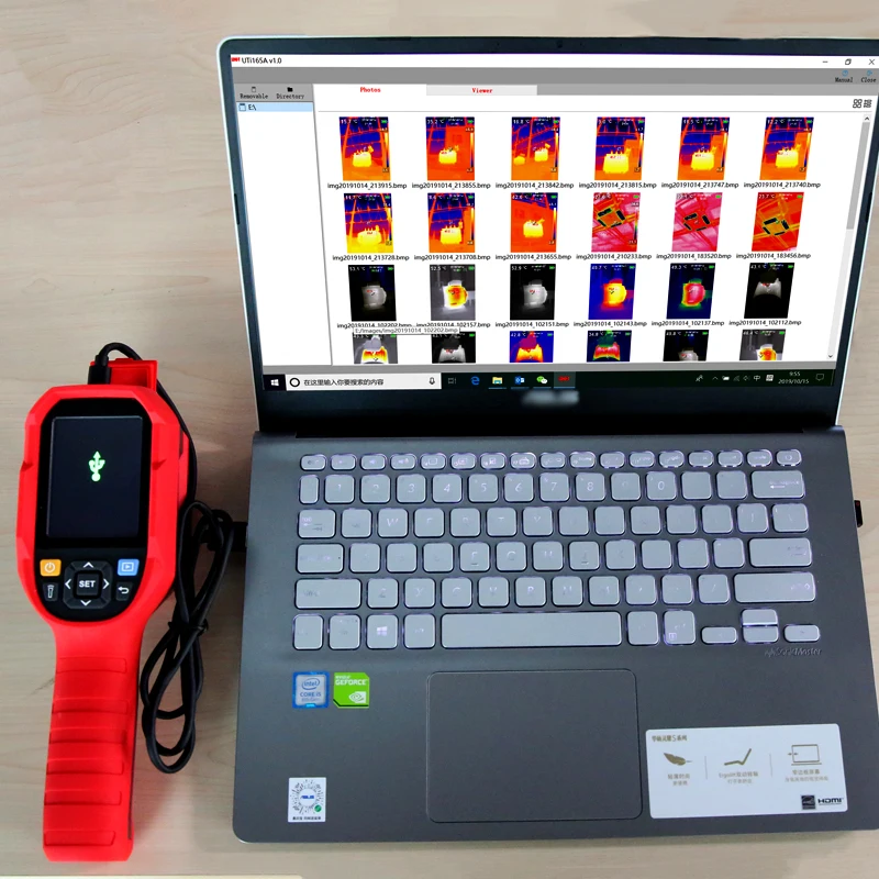 

UNI-T UTi260B Infrared Thermal Imager -15~550 Digital Display Industrial Floor Heating Power Repair Thermometer Thermal Imagin