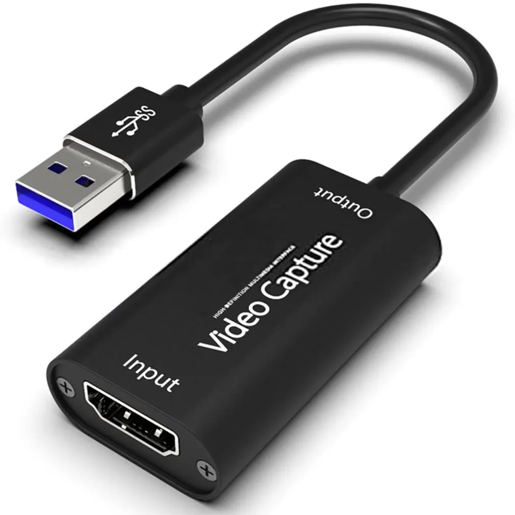 Видеорегистратор Mini Design с USB 3,0 на HDMI, 60 Гц