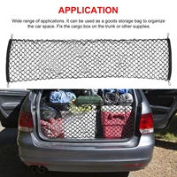 140x40cm universal car auto trunk net elastic luggage net cargo organizer storage nylon stretchable car interior mesh network