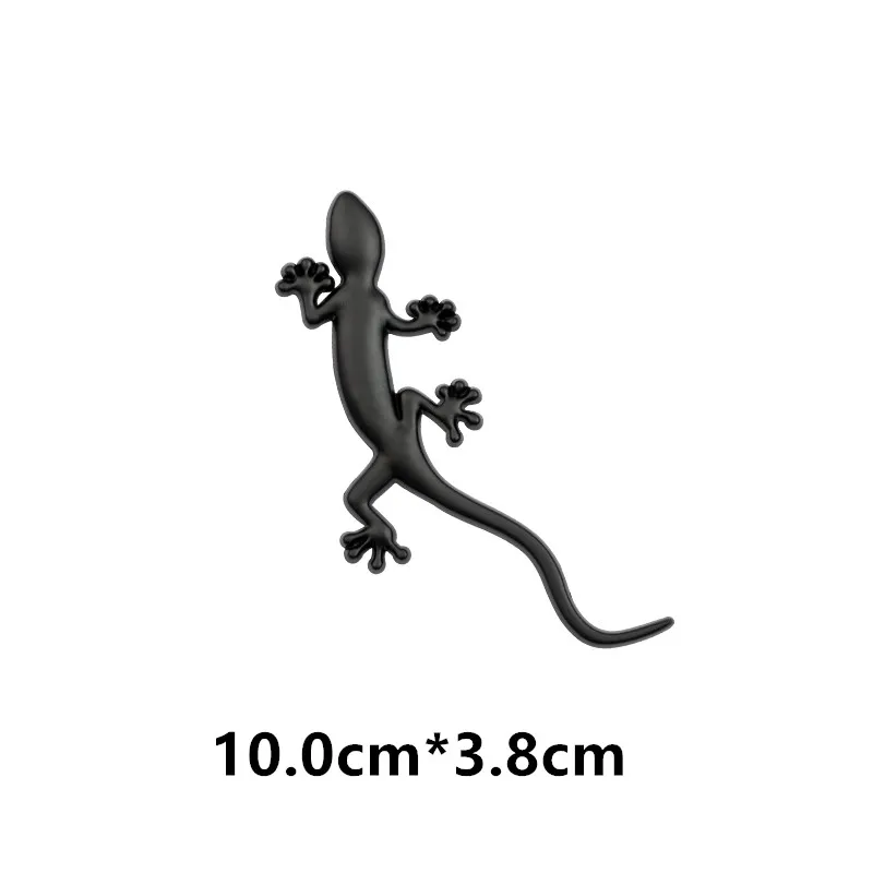 3D эмблема Gecko металлическая наклейка на багажник для BWW BENZ Audi Sline A4 A3 A1 A5 A6 A7 B6 B7 B5 Q3 Q5