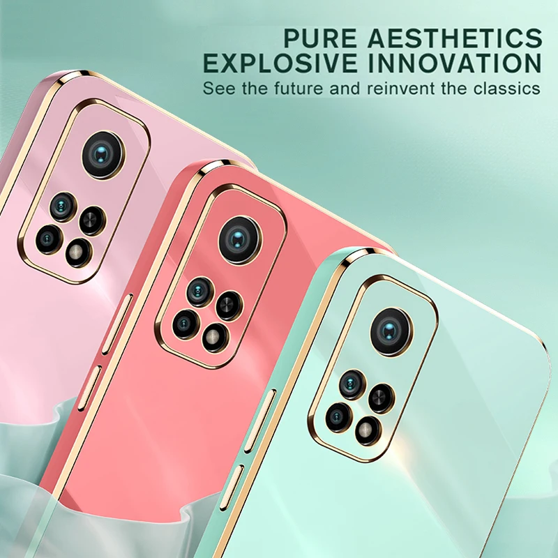 New Green Full Cover Case For Xiaomi Mi 10t Pro 5G Mi10t Xiomi 10 T 10tpro Plating Square Silicone Ring Holder Stand Cover Case