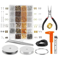 jewelry making supplies kit jewelry repair tool with accessories jewelry pliers jewelry findings and beading wires