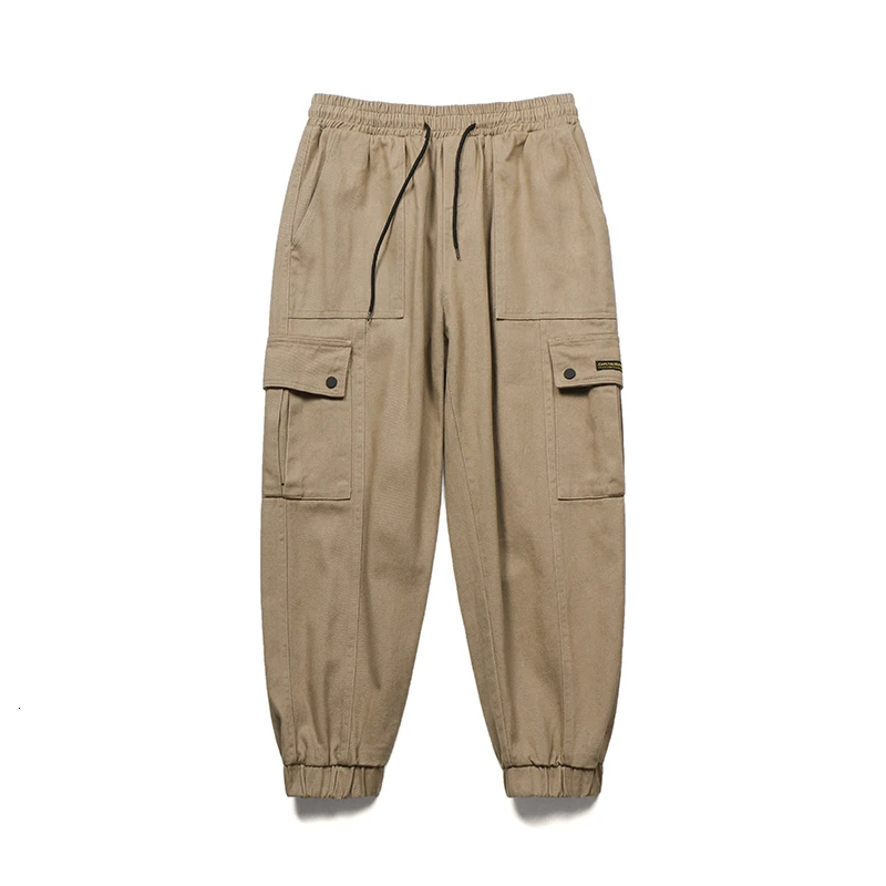 

2019 New Large Size Winter Simple Popular Men's Loose Korean Version Of The Wild Letter Labeling Feet Casual Wear Pants