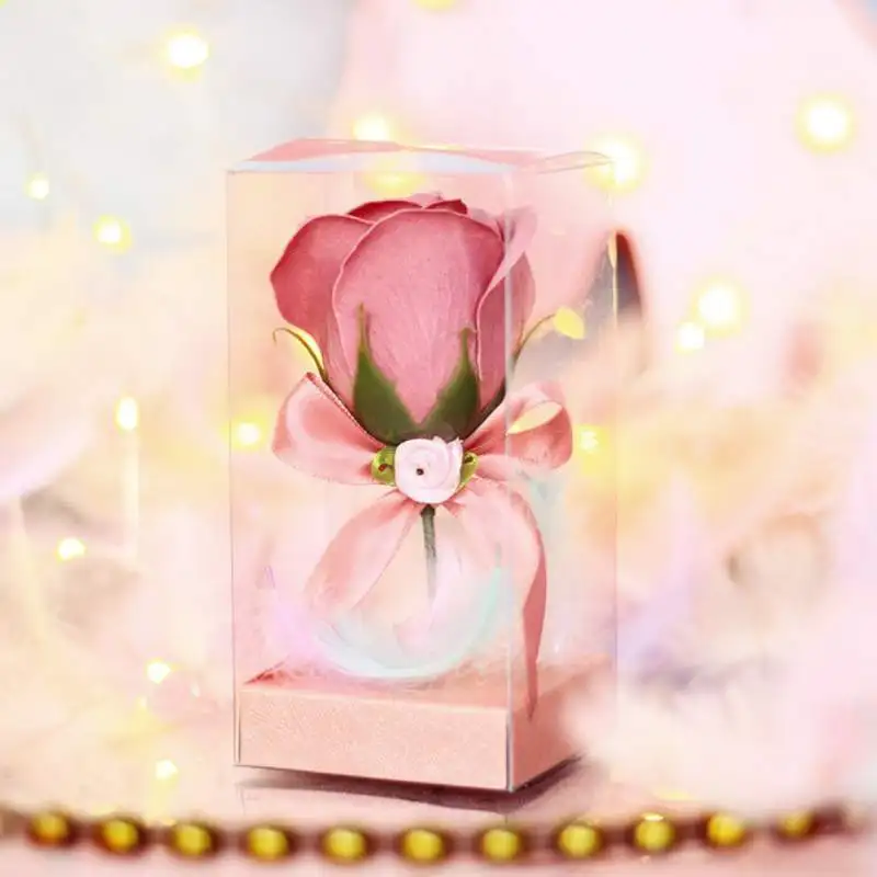 Женская Роза с коробкой для свадьбы сушеный цветок Вечные розы подарки на день