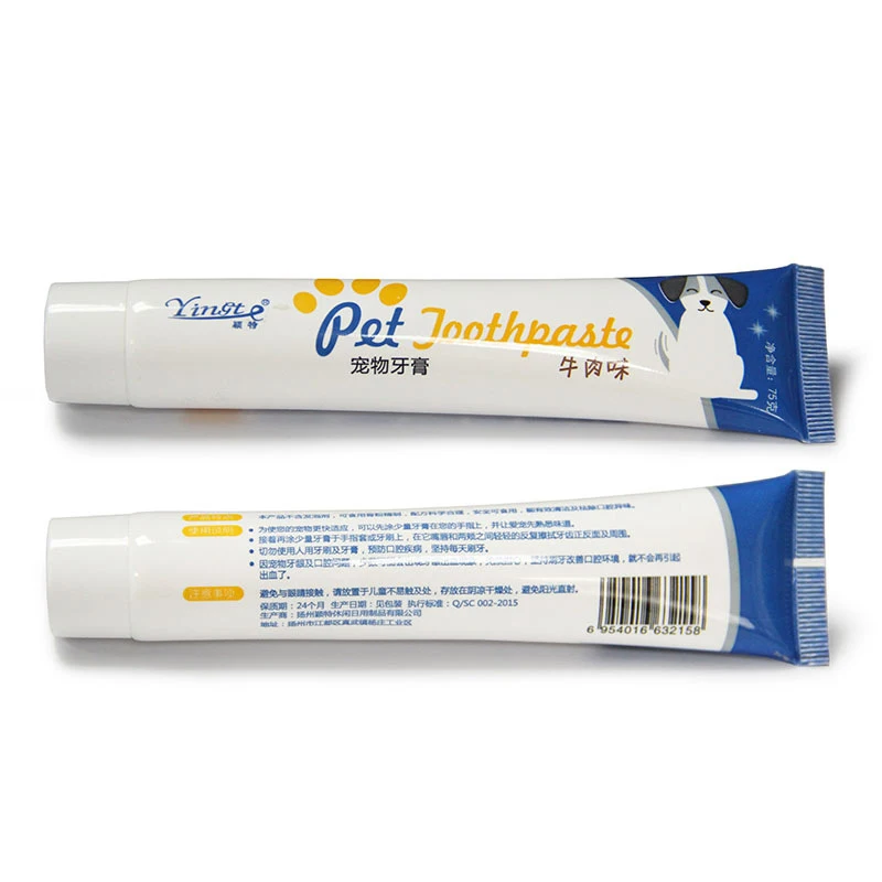 

Pet Toothbrush Toothpaste Dog Finger Latex Toothbrush Dog Oral Care Toothpaste Cat and Dog Toothpaste Toothbrush Set Pets