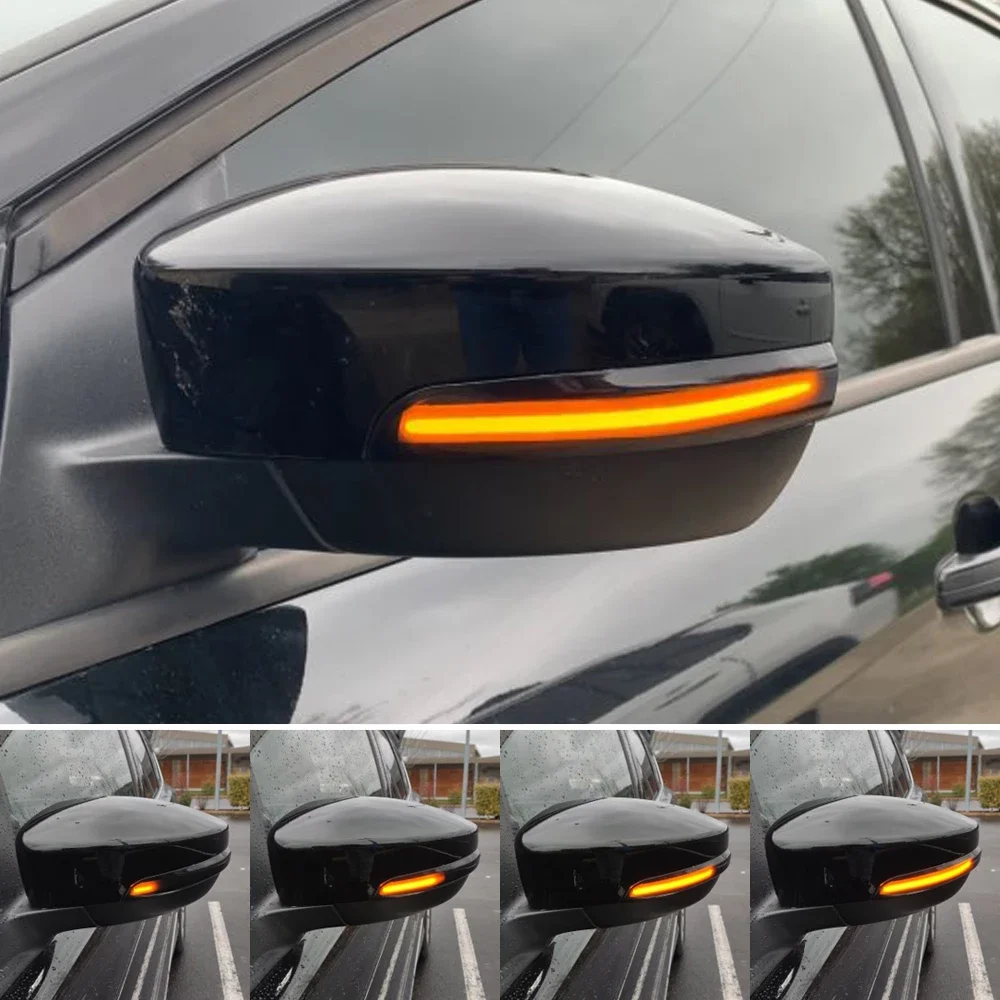 2 шт. Светодиодные поворотники для Ford Escape Kuga II EcoSport 2013-2015 2017 2018 2019 | Автомобили и