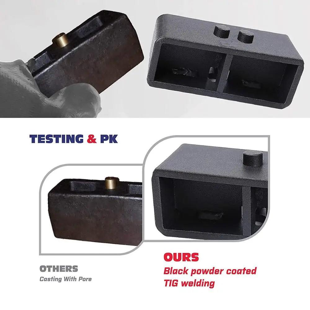 KSP 2 ''задний Выравнивающий подъем блоков и U образные болты для листовой