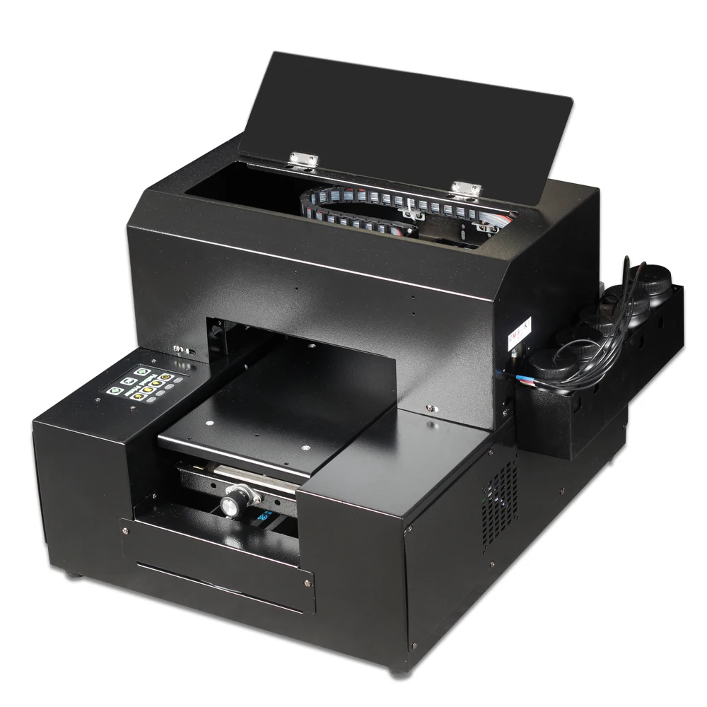 SHBK A4 Светодиодный УФ принтер небольшого размера для чехол телефона металл дерево