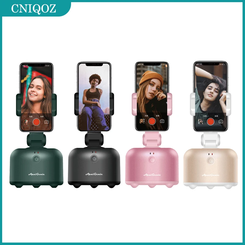 Автоматическая селфи-палка CNIQOZ для смартфона 360 ° с функцией отслеживания