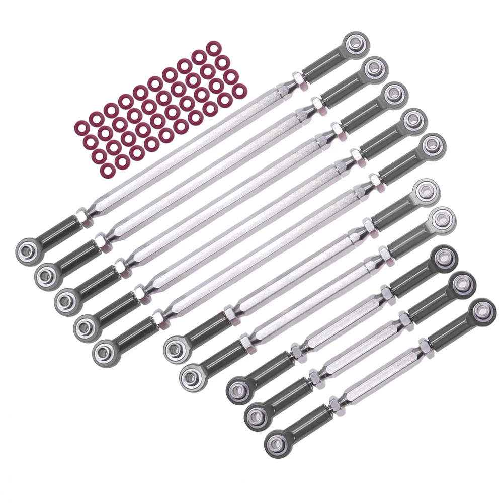 Полный комплект RCAWD из сплава + стали #45 стяжка/тяга/звеньевая тяга набор