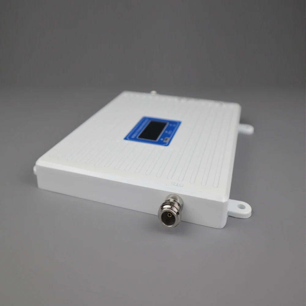 

ZQTMAX Tri Band 850 1800 2100 2G 3G 4G cell phone signal booster gsm mobile signal amplifier kit lte repeater + antenna sets